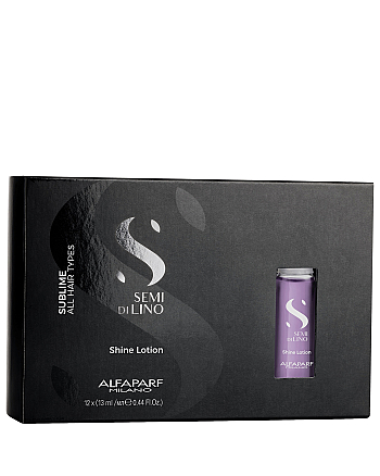 Alfaparf SDL Sublime Shine Lotion - Лосьон для всех типов волос, придающий блеск 12 ампул по 13 мл - hairs-russia.ru